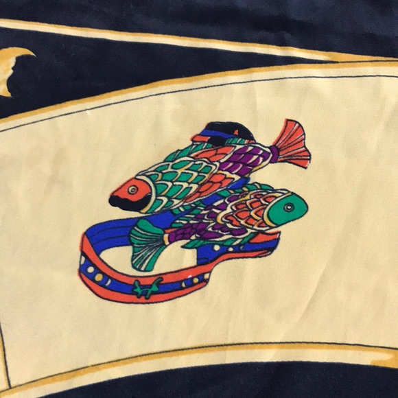 Versace Astrology Scarf Vintage & PERFECT! - Picture 6 of 8